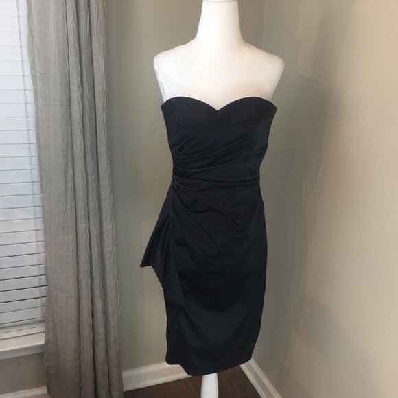 Black Sweetheart Neckline Cocktail Dresses